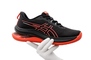 ASICS Men's Running Shoes – Lightweight Cushioned Sports & Training Sneakers | Black/Red