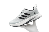 Adidas Men's Lightweight Running Shoes – Breathable Sports & Training Sneakers | White/Black
