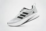 Adidas Men's Lightweight Running Shoes – Breathable Sports & Training Sneakers | White/Black