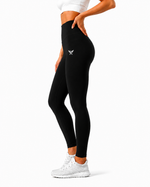 Load image into Gallery viewer, Athletic Black High-Waist Leggings For Women