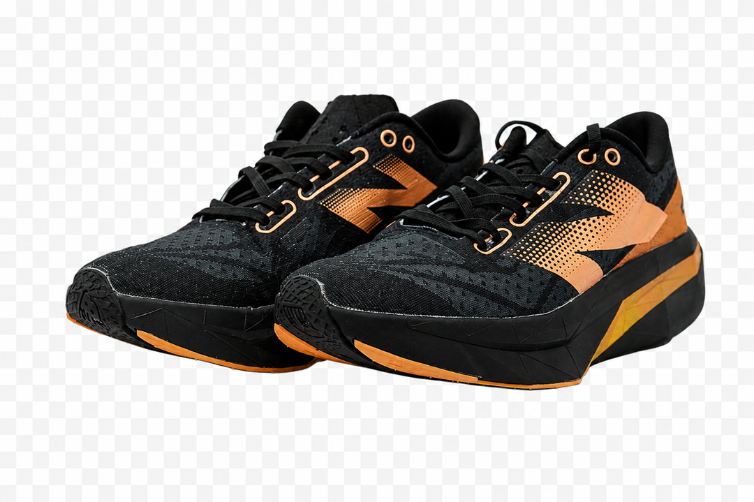 New Balance FuelCell Performance Runners | High-Energy Speed Trainers in Black & Copper