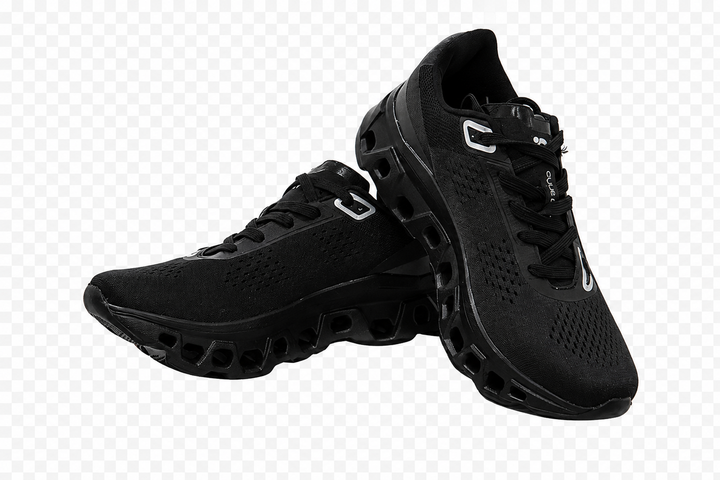 DUUS AeroFlex Running Shoes | Geometric Chunky Sole Trainers with Breathable Mesh & Shock-Absorbing Outsole