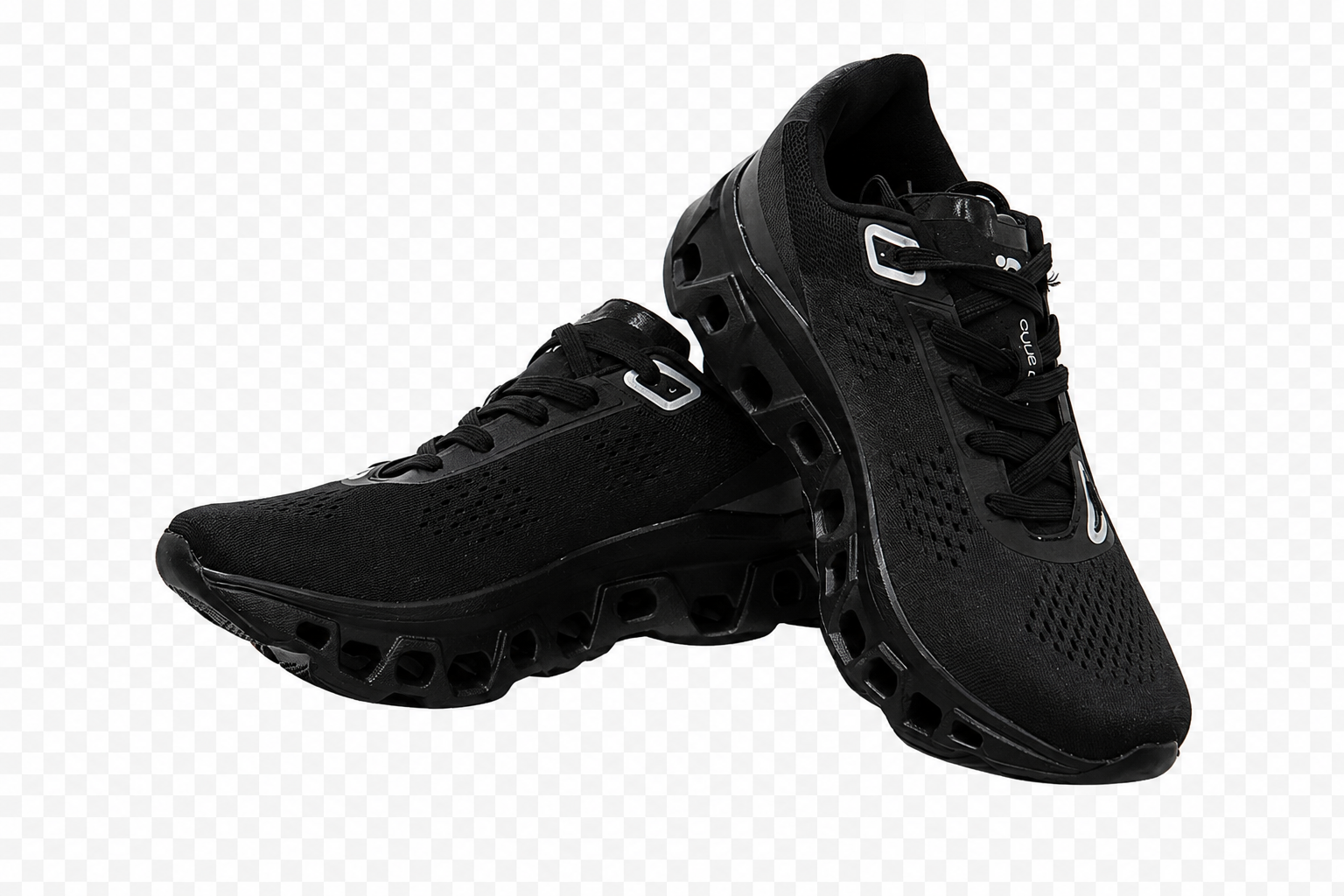 DUUS AeroFlex Running Shoes | Geometric Chunky Sole Trainers with Breathable Mesh & Shock-Absorbing Outsole