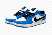 Nike Air Low-Top Sneakers | Classic Court-Style Trainers in Royal Blue, White & Black