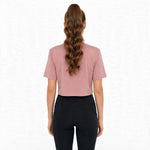 Load image into Gallery viewer, Pink Loose Fit Athletic Crop Top