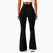 BLACK FLARE LEGGINGS