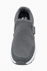 Skechers Outdoor Slip-On Walking Shoes | Goodyear Performance Outsole & Breathable Knit Upper in Charcoal Grey