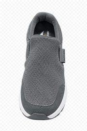 Skechers Outdoor Slip-On Walking Shoes | Goodyear Performance Outsole & Breathable Knit Upper in Charcoal Grey