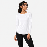 Load image into Gallery viewer, Premium White  Women’s Long-Sleeve Shirt