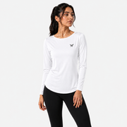 Premium White  Women’s Long-Sleeve Shirt