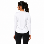 Premium White  Women’s Long-Sleeve Shirt