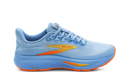 Brooks Glycerin Running Shoes | Premium Neutral Trainers with DNA LOFT Cushioning in Light Blue & Orange