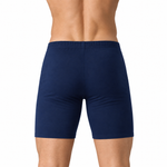 Load image into Gallery viewer, Men's Pro Performance Athletic Compression Shorts Navy Blue