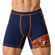 Men's Pro Performance Athletic Compression Shorts Navy Blue