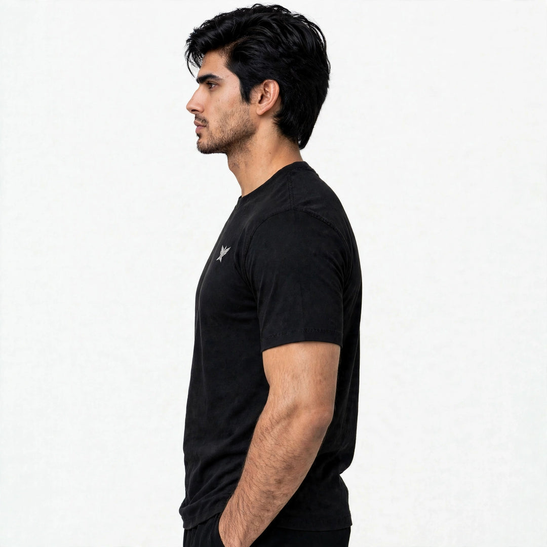 Men's Performance Short Sleeve Tee In Black