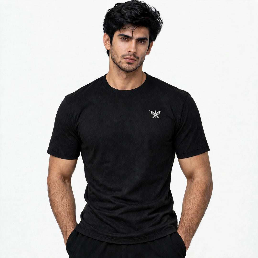 Men's Performance Short Sleeve Tee In Black