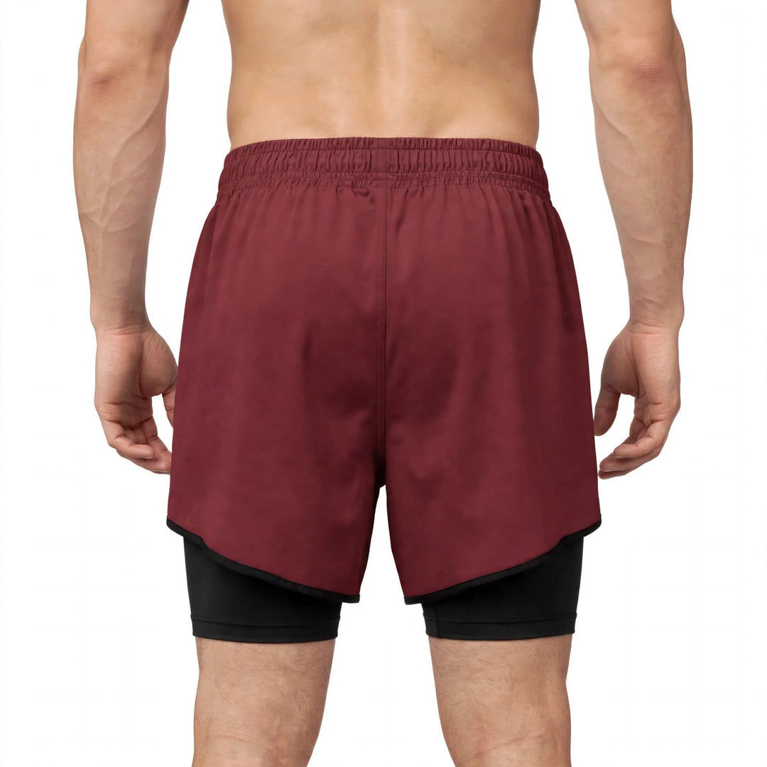 Maroon Gym Shorts