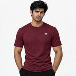 Load image into Gallery viewer, Men's Performance Short Sleeve Tee In Maroon