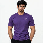 Load image into Gallery viewer, Men's Performance Short Sleeve Tee In Purple