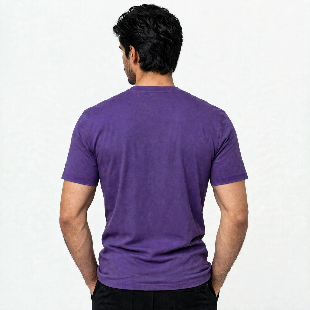 Men's Performance Short Sleeve Tee In Purple