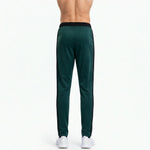 Load image into Gallery viewer, Men's Athletic Track Pants in Petrol Green and Black