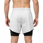 Load image into Gallery viewer, White Gym Shorts