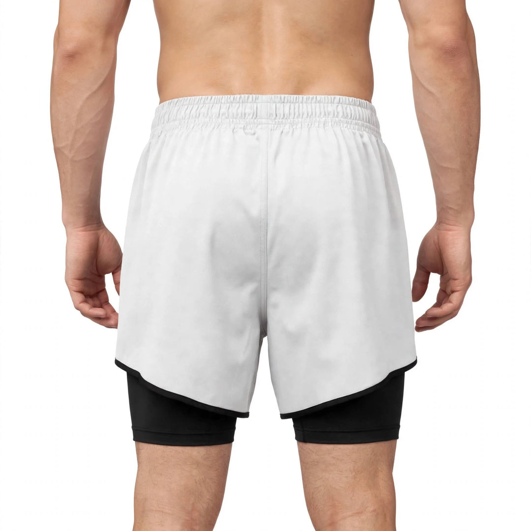White Gym Shorts