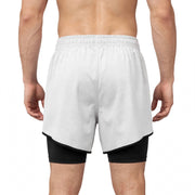 White Gym Shorts