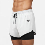 White Gym Shorts