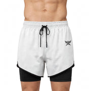 White Gym Shorts