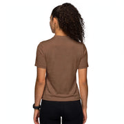 Women's Performance Short Sleeve Tee In Brown