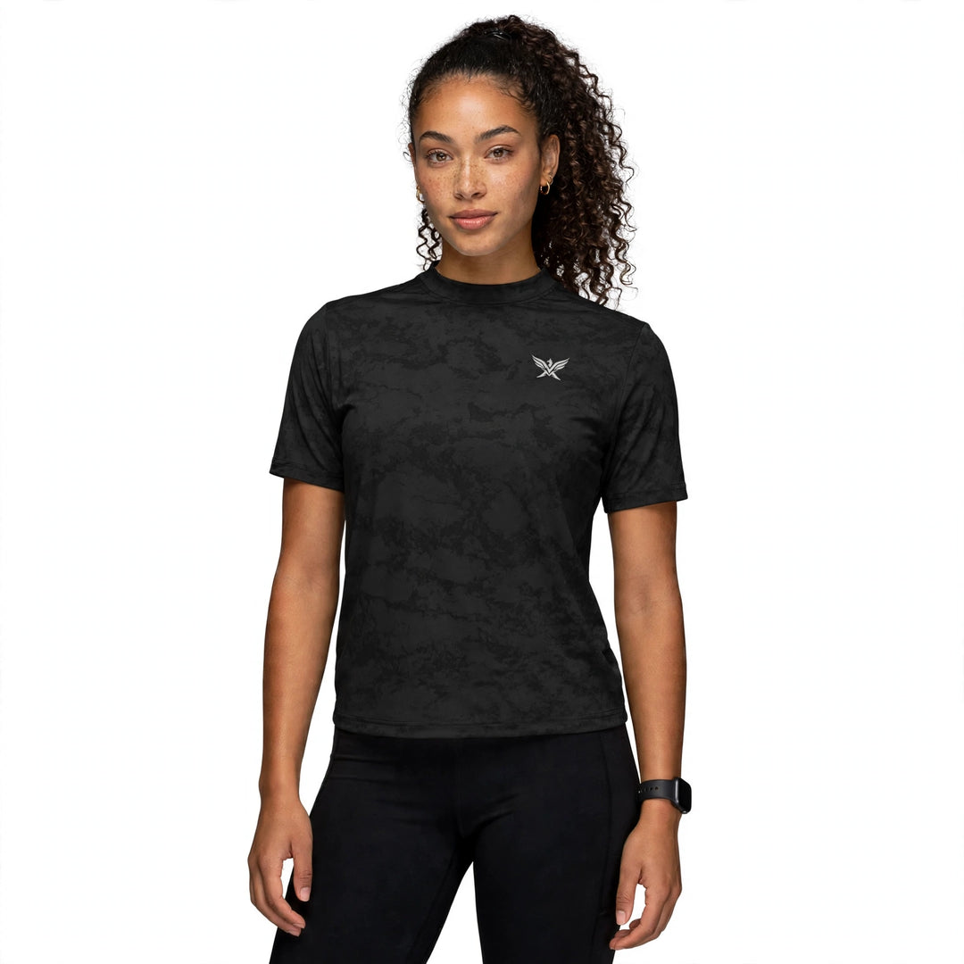 Women's Performance Short Sleeve Tee In Black